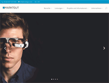Tablet Screenshot of marktgut.com